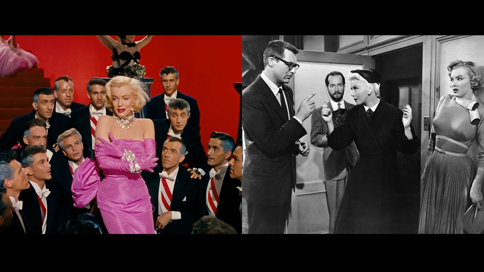Gentlemen Prefer Blondes with Monkey Business in 4K