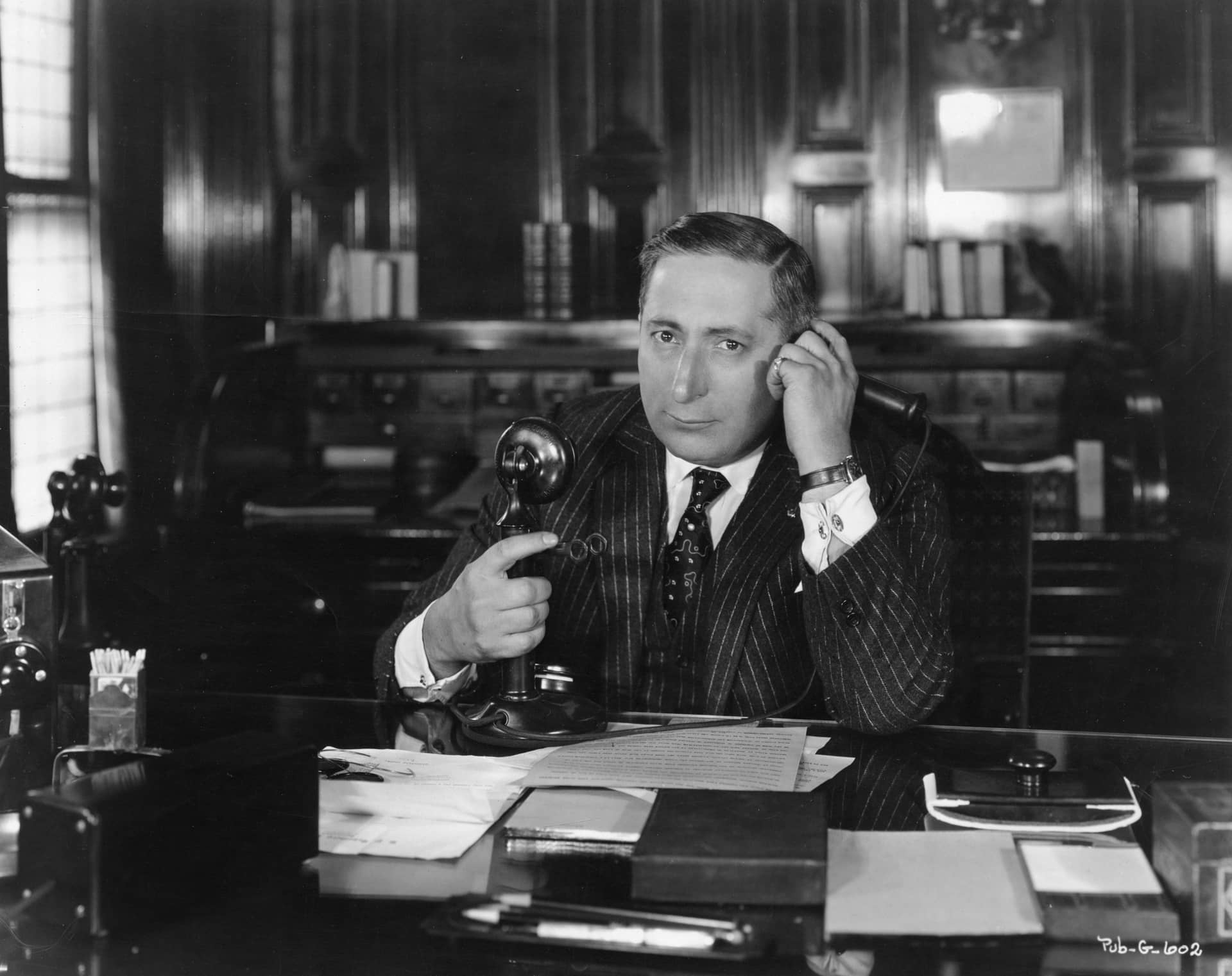 Louis B. Mayer, ca. 1924, courtesy Margaret Herrick Library