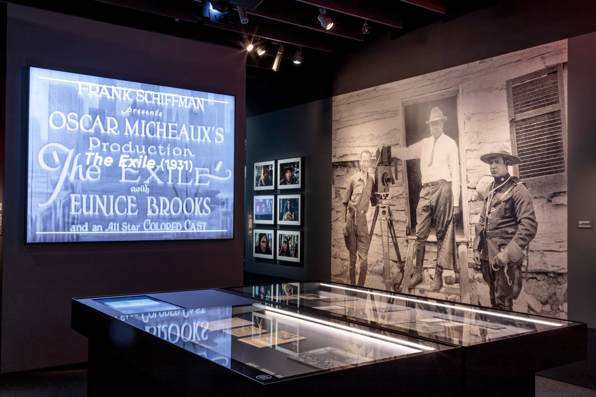 Oscar Micheaux on set, 1923, Schomburg Center for Research in Black Culture