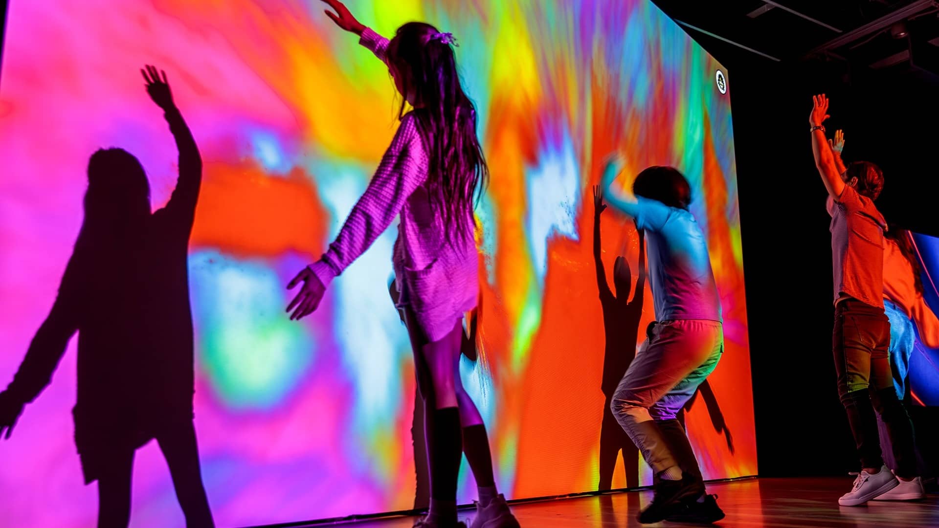 Shadows of different colors